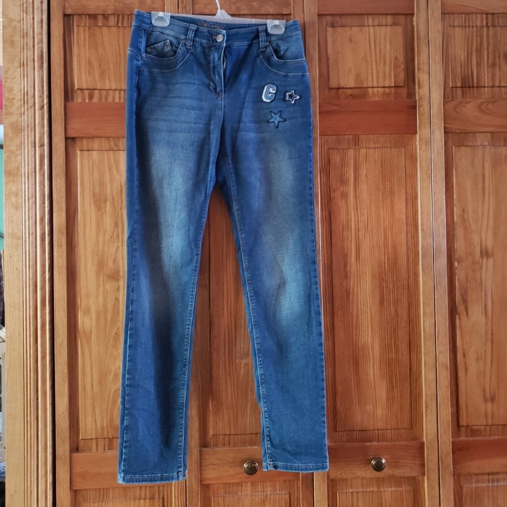 GERRY WEBER blue jeans sz 8R woman's